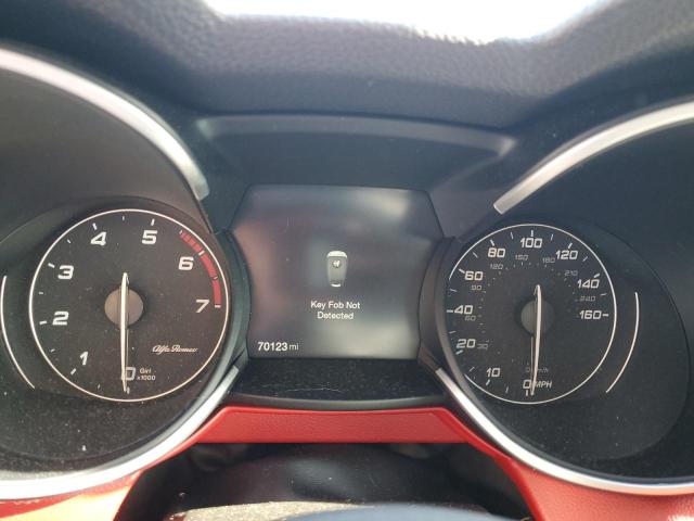 ZASFAKPN6J7B90746 - 2018 ALFA ROMEO STELVIO SPORT შავი ფოტო 9