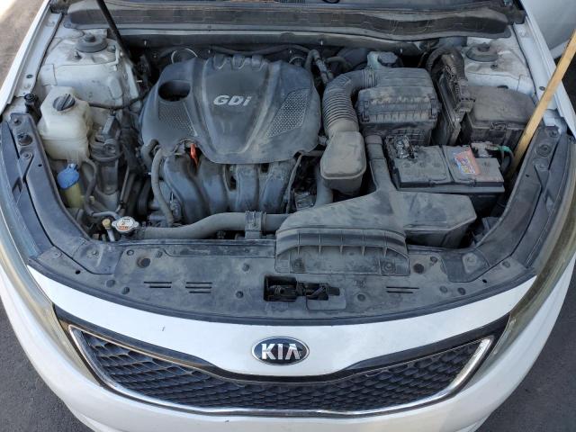 5XXGN4A72FG396006 - 2015 KIA OPTIMA EX WHITE photo 11