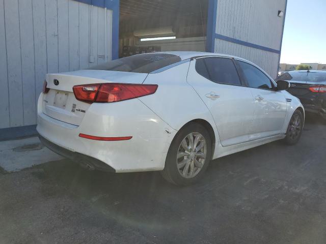 5XXGN4A72FG396006 - 2015 KIA OPTIMA EX WHITE photo 3