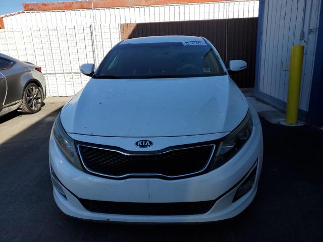 5XXGN4A72FG396006 - 2015 KIA OPTIMA EX WHITE photo 5