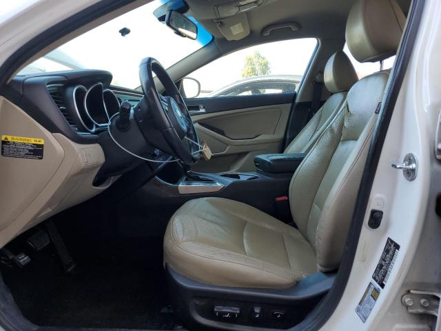 5XXGN4A72FG396006 - 2015 KIA OPTIMA EX WHITE photo 7