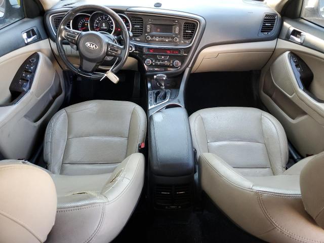 5XXGN4A72FG396006 - 2015 KIA OPTIMA EX WHITE photo 8