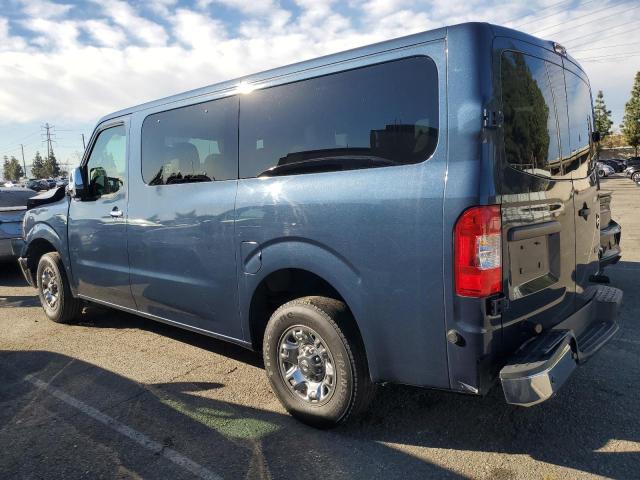 5BZBF0AA1KN852118 - 2019 NISSAN NV 3500 BLUE photo 2