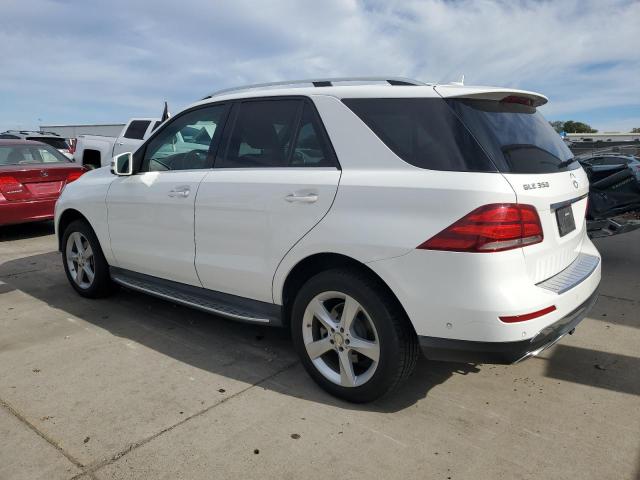 4JGDA5HB4GA638074 - 2016 MERCEDES-BENZ GLE 350 4MATIC WHITE photo 2