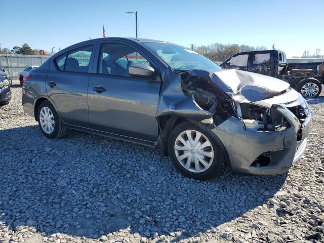 3N1CN7AP5HL841610 - 2017 NISSAN VERSA S GRAY photo 4