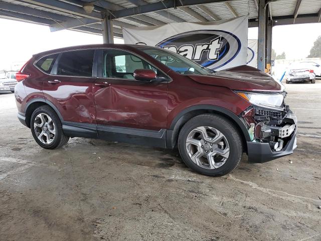 7FARW1H83JE016819 - 2018 HONDA CR-V EXL BURGUNDY photo 4