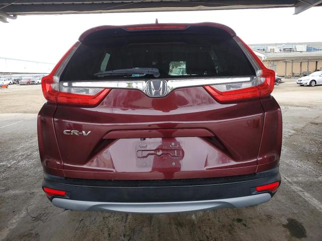 7FARW1H83JE016819 - 2018 HONDA CR-V EXL BURGUNDY photo 6