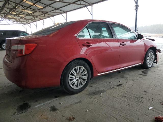 4T1BF1FK1EU785050 - 2014 TOYOTA CAMRY L RED photo 3