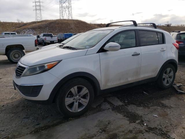 KNDPB3A21D7396639 - 2013 KIA SPORTAGE BASE WHITE photo 1