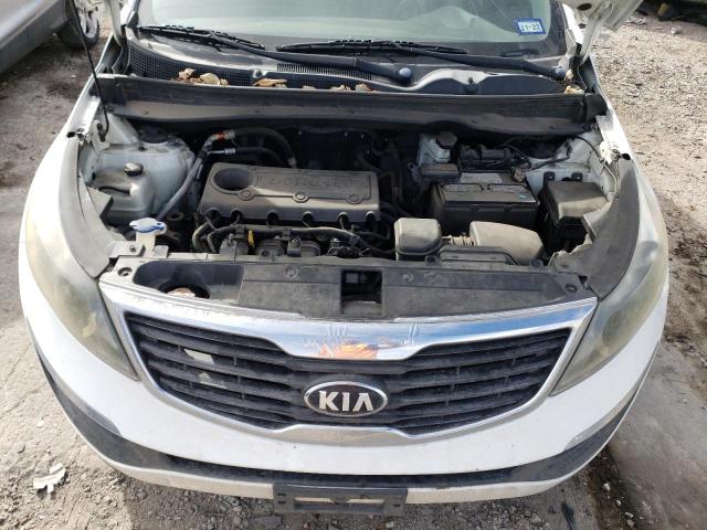 KNDPB3A21D7396639 - 2013 KIA SPORTAGE BASE WHITE photo 12