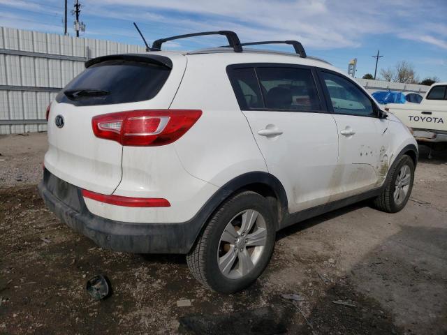 KNDPB3A21D7396639 - 2013 KIA SPORTAGE BASE WHITE photo 3