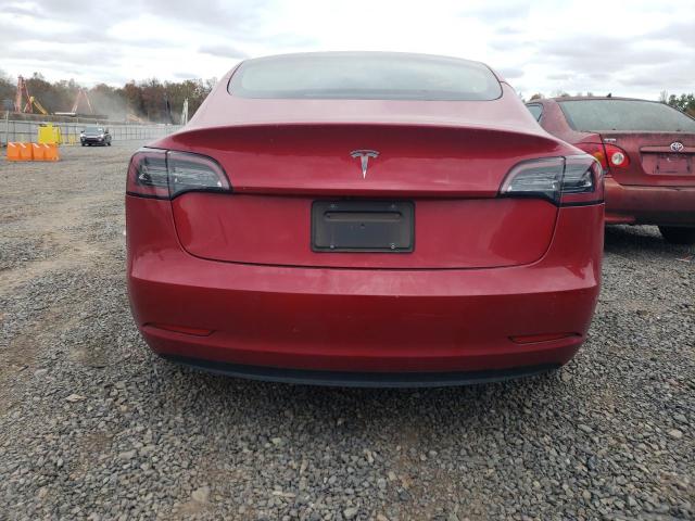 5YJ3E1EA0MF016101 - 2021 TESLA MODEL 3 红色 照片 6