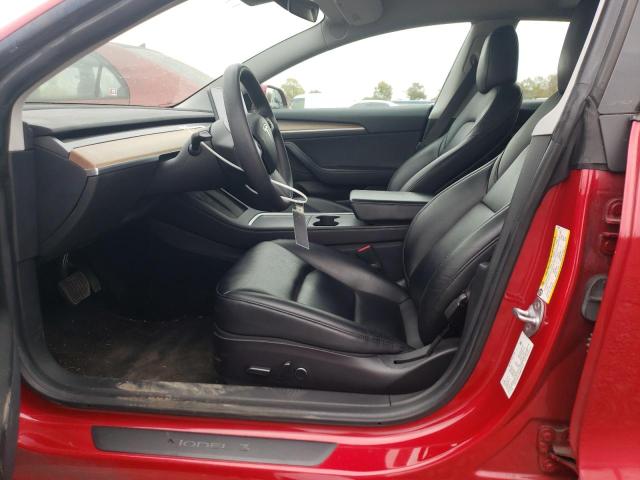 5YJ3E1EA0MF016101 - 2021 TESLA MODEL 3 红色 照片 7