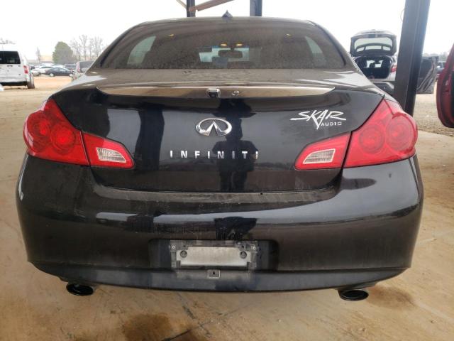 JN1DV6AR6CM730921 - 2012 INFINITI G25 BLACK photo 6