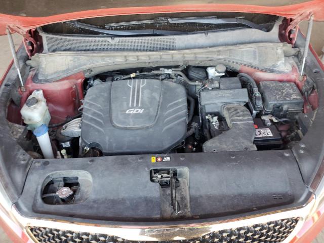 5XYPHDA59HG232420 - 2017 KIA SORENTO EX Tünd qırmızı foto 11