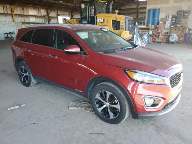 5XYPHDA59HG232420 - 2017 KIA SORENTO EX Tünd qırmızı foto 4