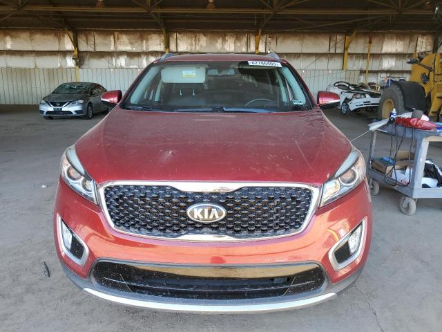 5XYPHDA59HG232420 - 2017 KIA SORENTO EX Tünd qırmızı foto 5