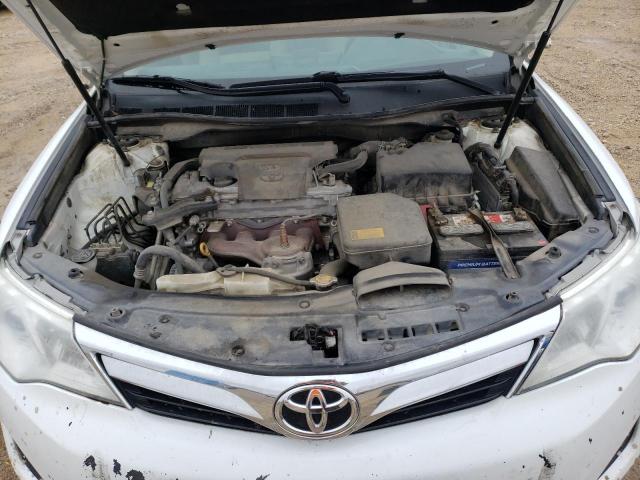 4T4BF1FK7ER415615 - 2014 TOYOTA CAMRY L WHITE photo 11