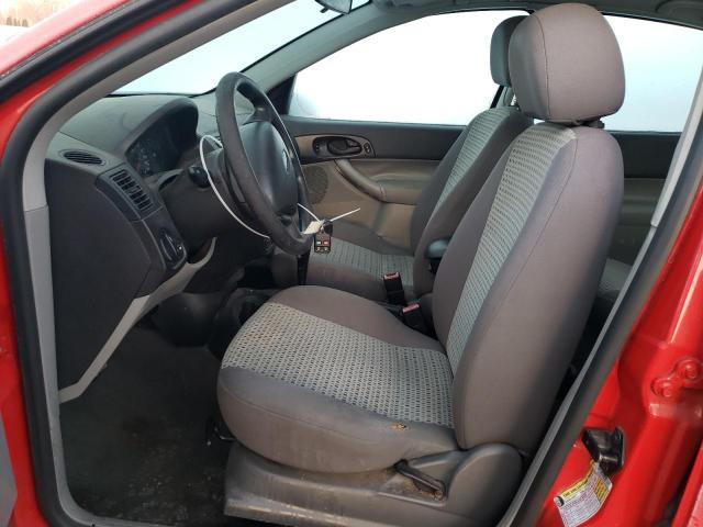 1FAFP34N57W136330 - 2007 FORD FOCUS ZX4 RED photo 7