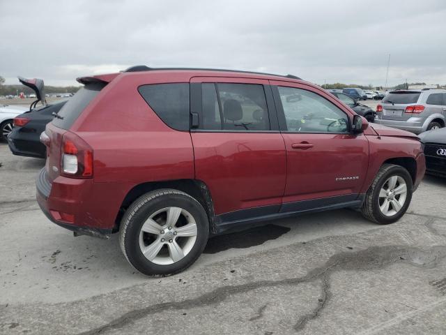 1C4NJDEB4HD204910 - 2017 JEEP COMPASS LATITUDE RED photo 3