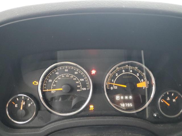 1C4NJDEB4HD204910 - 2017 JEEP COMPASS LATITUDE RED photo 9