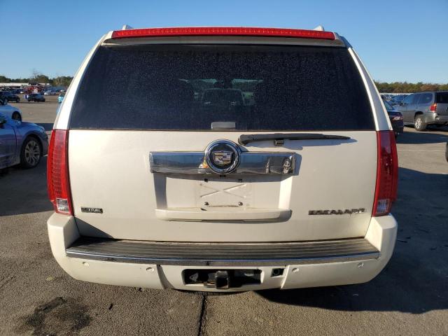 1GYFK13269R248568 - 2009 CADILLAC ESCALADE WHITE photo 6