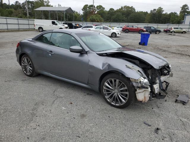 JN1CV6FE5BM951393 - 2011 INFINITI G37 BASE GRAY photo 4