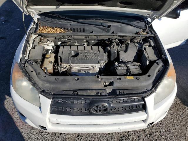 2T3ZF4DV4BW086866 - 2011 TOYOTA RAV4 WHITE photo 11