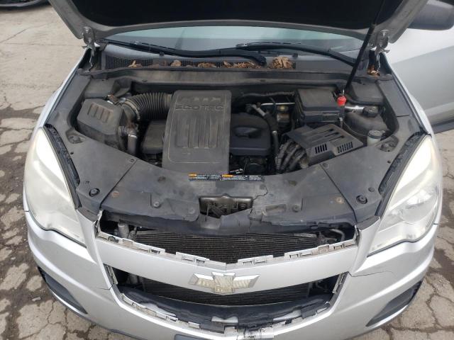 2GNFLCEK4C6270073 - 2012 CHEVROLET EQUINOX LS SILVER photo 11