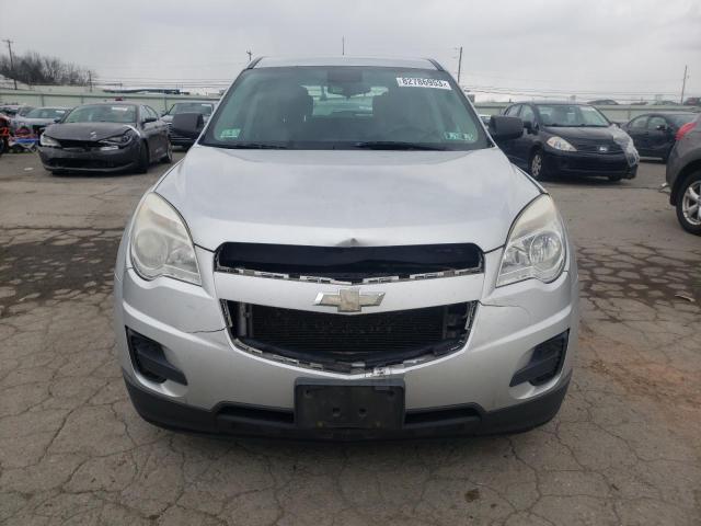 2GNFLCEK4C6270073 - 2012 CHEVROLET EQUINOX LS SILVER photo 5