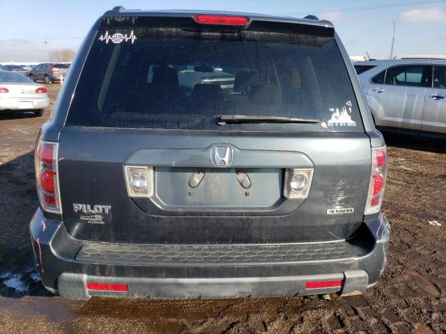 2HKYF18406H504686 - 2006 HONDA PILOT EX CHARCOAL photo 6