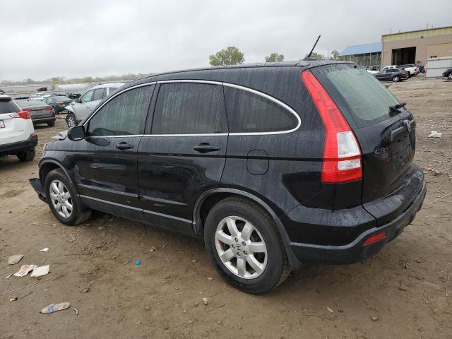 JHLRE48768C075073 - 2008 HONDA CR-V EXL BLACK photo 2