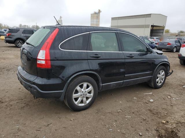 JHLRE48768C075073 - 2008 HONDA CR-V EXL BLACK photo 3