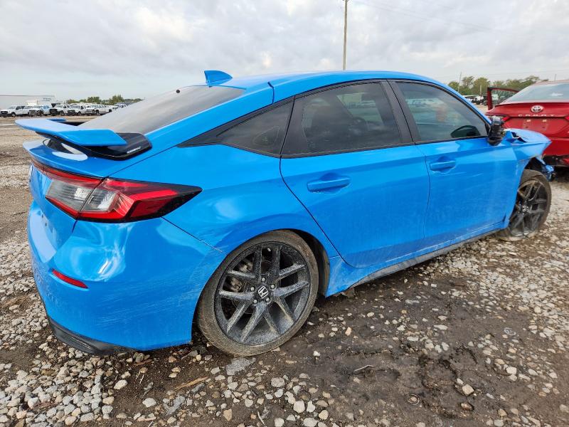 19XFL2H86RE002542 - 2024 HONDA CIVIC SPORT BLUE photo 3