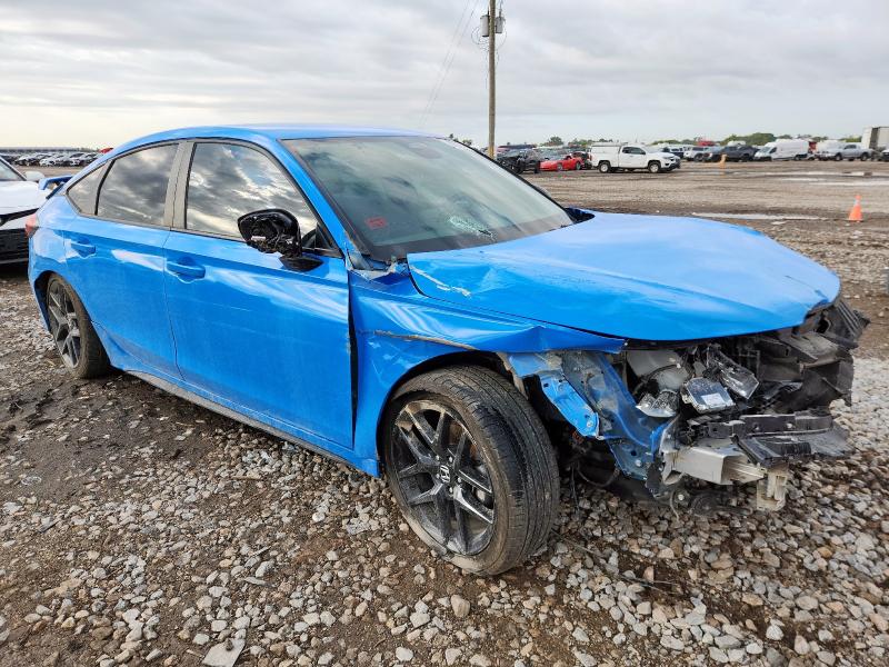 19XFL2H86RE002542 - 2024 HONDA CIVIC SPORT BLUE photo 4