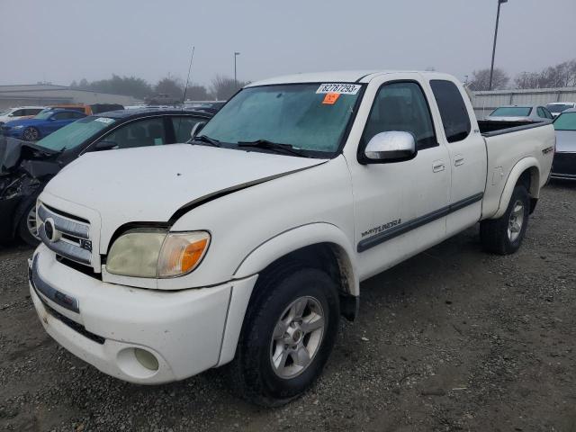 5TBBT44125S460610 - 2005 TOYOTA TUNDRA ACCESS CAB SR5 WHITE photo 1
