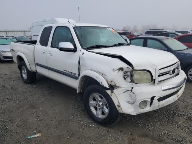 5TBBT44125S460610 - 2005 TOYOTA TUNDRA ACCESS CAB SR5 WHITE photo 4