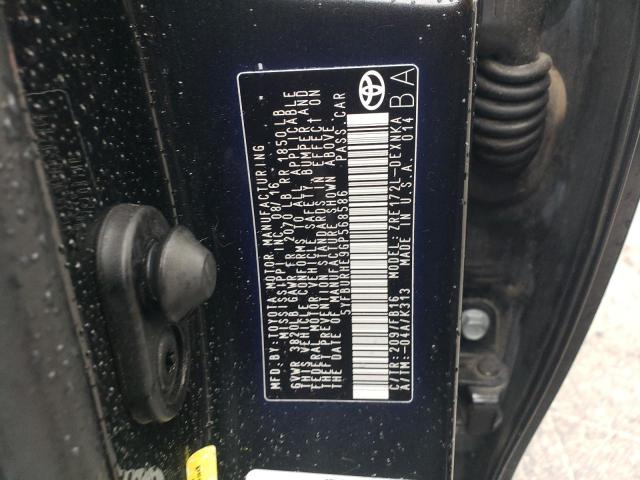 5YFBURHE9GP568586 - 2016 TOYOTA COROLLA L CHARCOAL photo 12