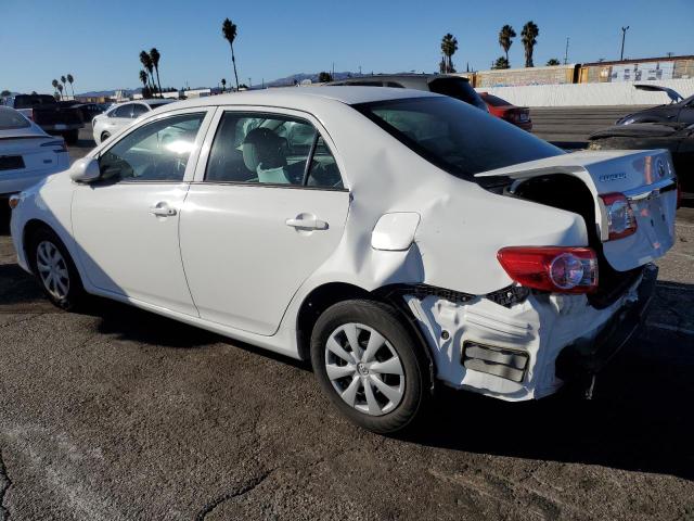 5YFBU4EE8DP106572 - 2013 TOYOTA COROLLA BASE WHITE photo 2