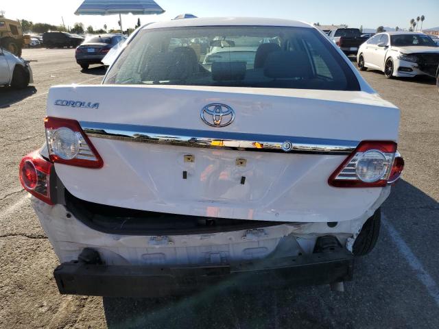 5YFBU4EE8DP106572 - 2013 TOYOTA COROLLA BASE WHITE photo 6