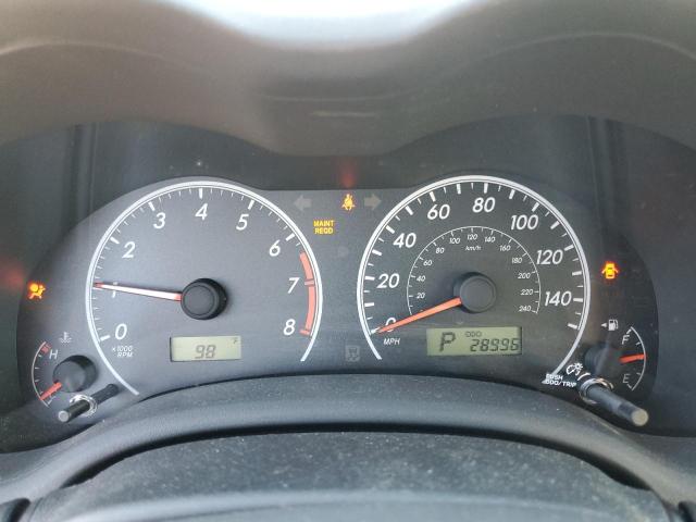 5YFBU4EE8DP106572 - 2013 TOYOTA COROLLA BASE WHITE photo 9