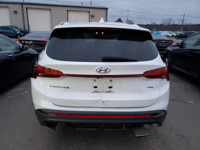 5NMS1DAJXMH324860 - 2021 HYUNDAI SANTA FE SE WHITE photo 6