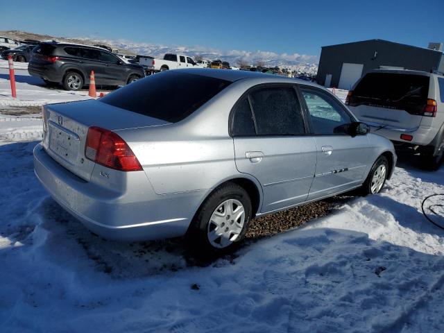 2HGES16563H603853 - 2003 HONDA CIVIC LX SILVER photo 3