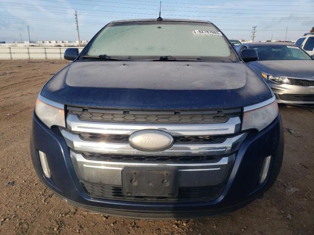 2FMDK3JC1CBA88559 - 2012 FORD EDGE SEL BLUE photo 5