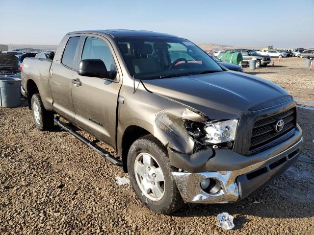 5TBBT54178S458586 - 2008 TOYOTA TUNDRA DOUBLE CAB GRAY photo 4