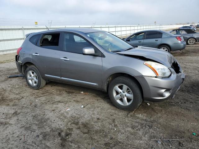 JN8AS5MT6DW508061 - 2013 NISSAN ROGUE S GRAY photo 4