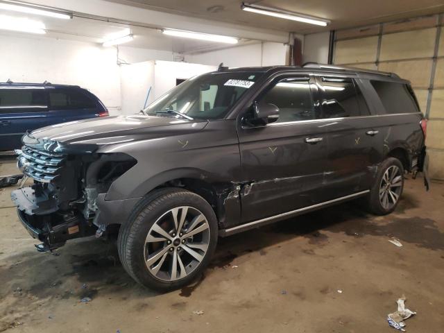 1FMJK2AT4MEA49709 - 2021 FORD EXPEDITION MAX LIMITED GRAY photo 1