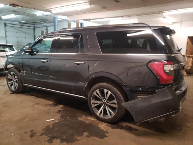 1FMJK2AT4MEA49709 - 2021 FORD EXPEDITION MAX LIMITED GRAY photo 2