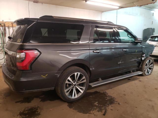 1FMJK2AT4MEA49709 - 2021 FORD EXPEDITION MAX LIMITED GRAY photo 3