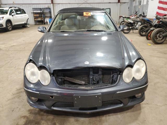 WDBTK72F59T104592 - 2009 MERCEDES-BENZ CLK 550 BLUE photo 5